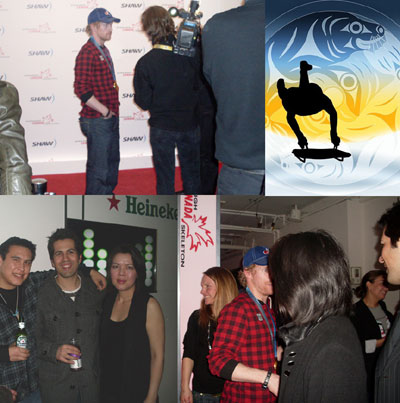 Andy Everson at the Canvas Lounge