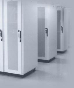Web hosting company servers - image