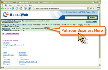 Find guaranteed targeted web visitors for your site - main graphic